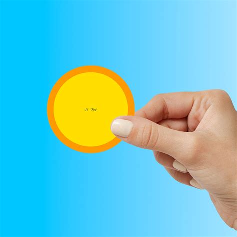 Ur Gay Silly Funny Meme Decal Water Weather Resistant Vinyl Sticker Removable Adhesive Sticker