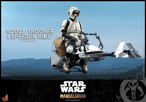 The Mandalorian Scout Trooper And Speeder Bike By Hot Toys The Toyark News