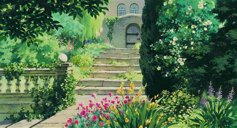 Wednesday 10 New Ghibli Studio Ghibli Garden Scenery HD Wallpaper