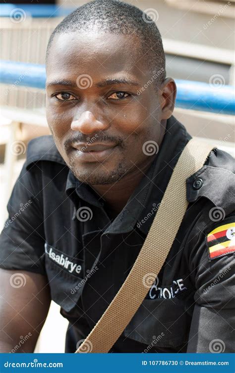 Male Security Guard Kampala Uganda Editorial Image Image Of Uniform