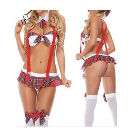 Tudiants Cosplay Adultes Sexy Lingerie Lyc E Jupe Costume Uniforme Cdiscount Boutique Erotique