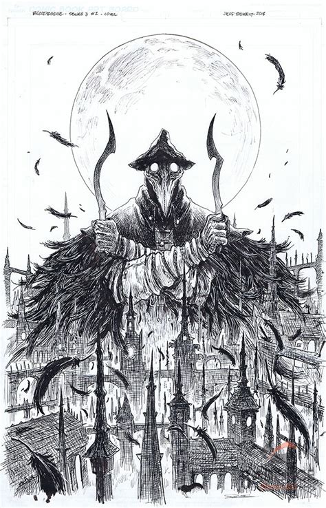 Bloodborne A Song Of Crows Original Cover Art St Appearance Of