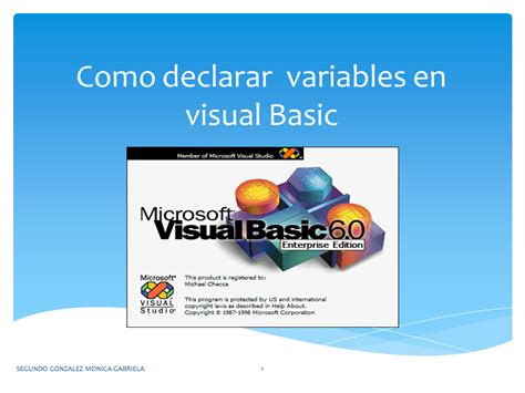 Manejo De Tecnicas De Programacion Como Declarar Variables En Visual Basic Hecho Por Monica