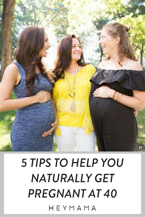 40 And Pregnant Five Tips To Make It Happen Naturally Pregnant At 40