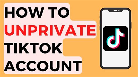 How To Unprivate Your Tiktok Account 2022 Youtube