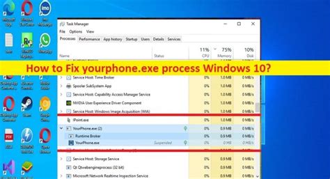 Qué es el proceso YourPhone exe Windows 10 Cómo deshabilitarlo