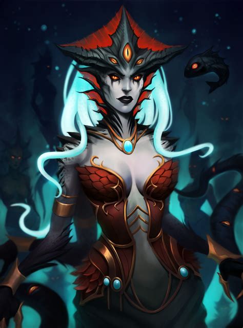 Queen Azshara Warcraft Characters Warcraft Art World Of Warcraft