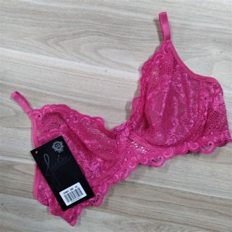 Sutiã renda sem bojo Jackie Lingerie