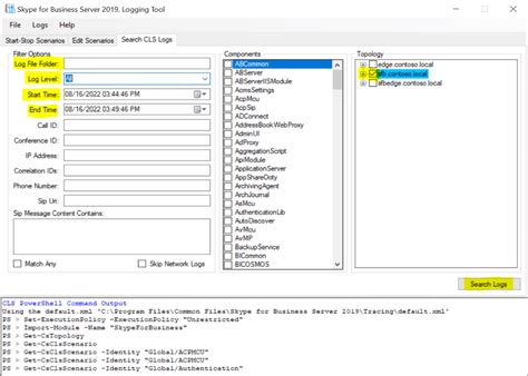 Skype For Business Server 2019 Modern Admin Control Panel Macp