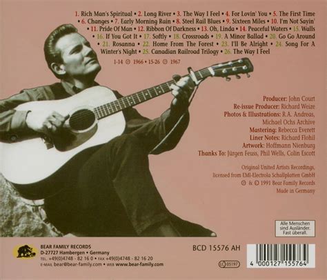 Gordon Lightfoot CD: Lightfoot! - The Way I Feel (CD) - Bear Family Records