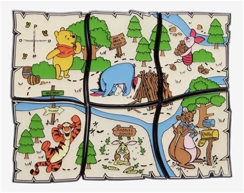 Winnie The Pooh Map Blind Box Pin Set At Hot Topic Disney Pins Blog