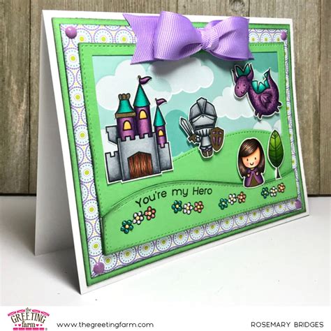 Rosemarys Creations The Greeting Farm Stamp Feature Save The Day