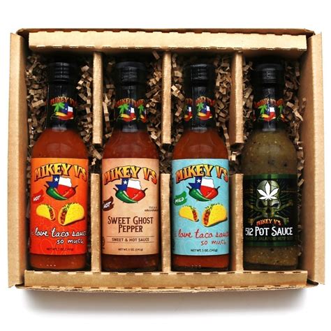 Mikey V S Hot Sauce Pack TexasFood