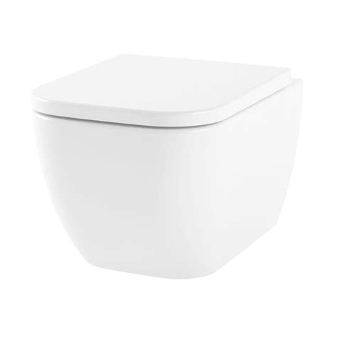 Безободковый подвесной унитаз Lavinia Boho One в наборе 2 в 1 3302004R ...