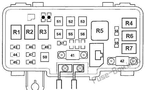 Sch Ma Pojistek A Rel Pro Honda S Diagramy