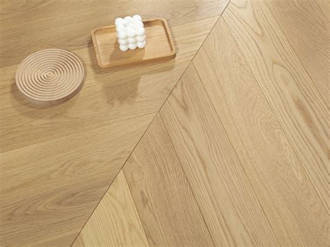 Natural Engineered Hardwood American Oak Chevron Collection Vidar