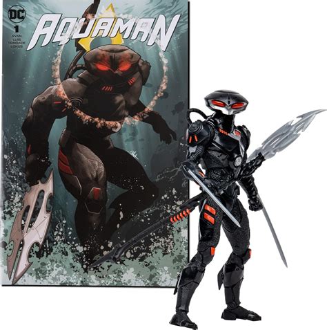 Amazon Mcfarlane Toys Dc Direct Page Punchers Black Manta In