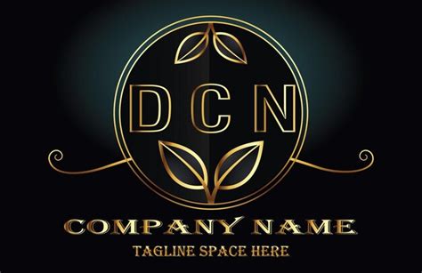 Premium Vector | Dcn letter logo