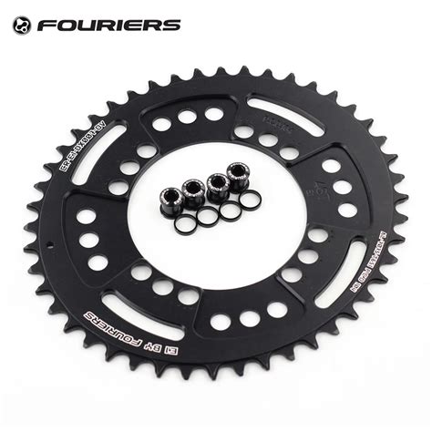 Fouriers 7075 Oval Single Chain Ring 38T 40T 42T 44T 46T 48T Chainrings