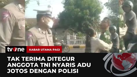 Viral Aksi Oknum Tni Nyaris Adu Jotos Dengan Polisi Di Sikka Kabar