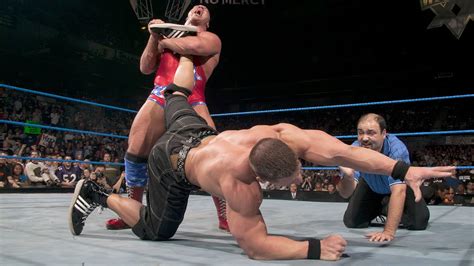 Kurt Angle Vs John Cena No Mercy 2003 Youtube