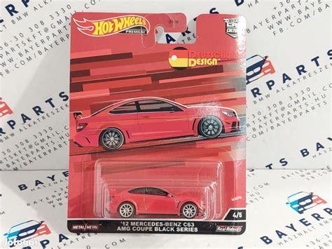 Hot Wheels Premium Mercedes Benz C63 AMG Coupe Hotwheels 1 64