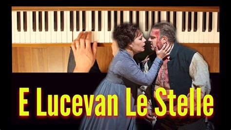 Puccini Tosca E Lucevan Le Stelle Piano Tutorial Intermediate