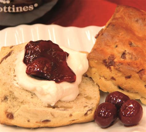 Scones with Griottines recipe | MyDish