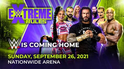 Wwe Releases The Extreme Rules Pay Per View Promotional Video