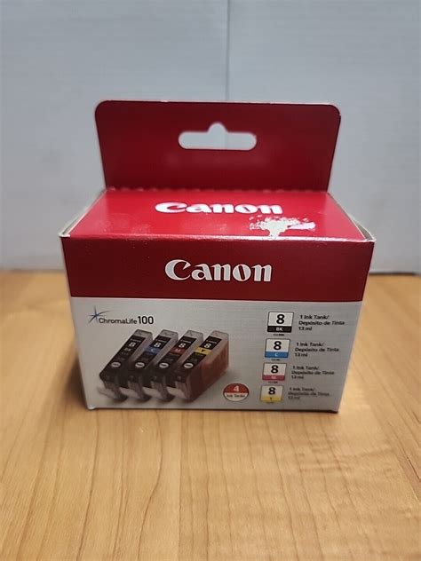 Canon Chromalife Cli Ink Tank Pack Black Cyan Magenta Yellow