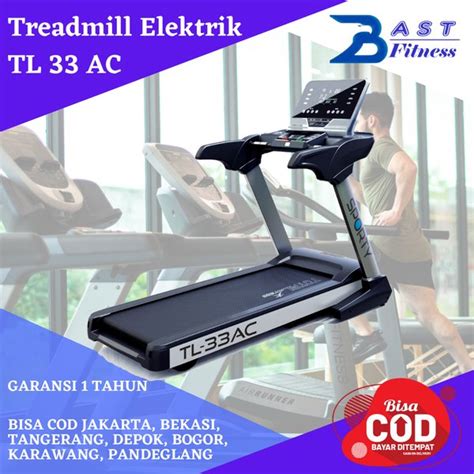 Jual Treadmill Elektrik Motor 4 Hp TL 33 AC Total Fitness Di Lapak Bast