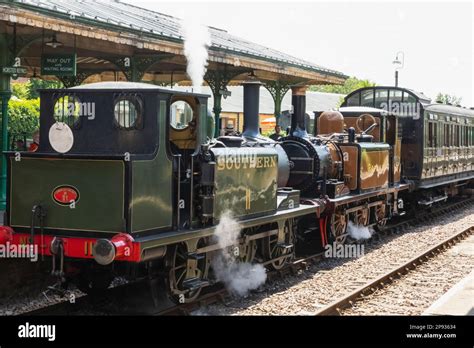 England Sussex Bluebell Railway Horsted Keynes Station Steam Trains