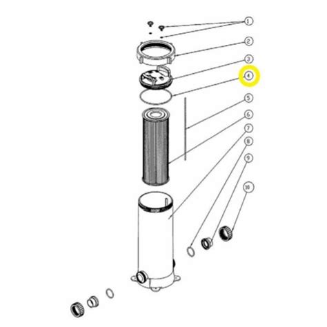 Waterco 62021 O Ring For Old Style Trimline Tank Lid Or Bag Filter 1