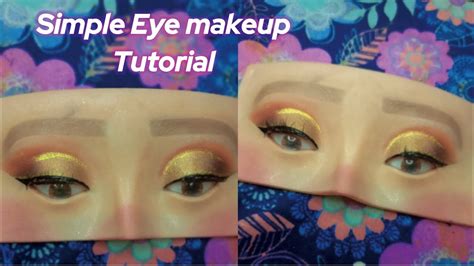 Soft Simple Eye Makeup Tutorial Quick And Easy Eye Makeup Tutorial For Beginner Step By Step