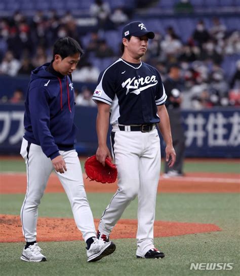 대회 코앞인데wbc 고우석 목 근육통으로 강판 네이트 스포츠