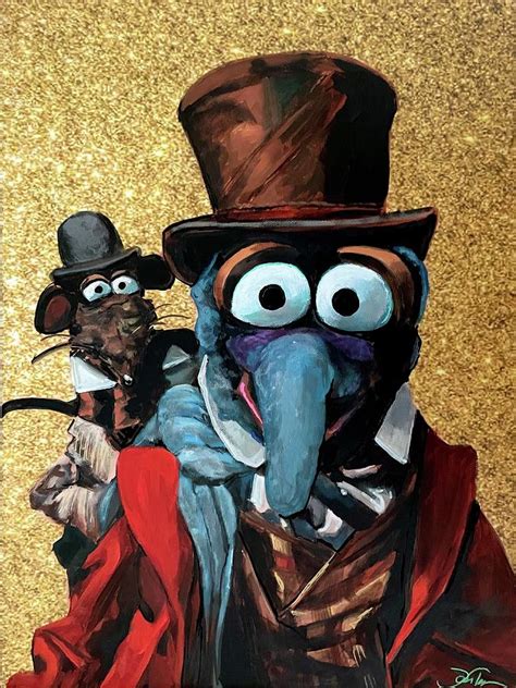 Gonzo - Charles Dickens - Christmas Painting by Joel Tesch - Fine Art ...