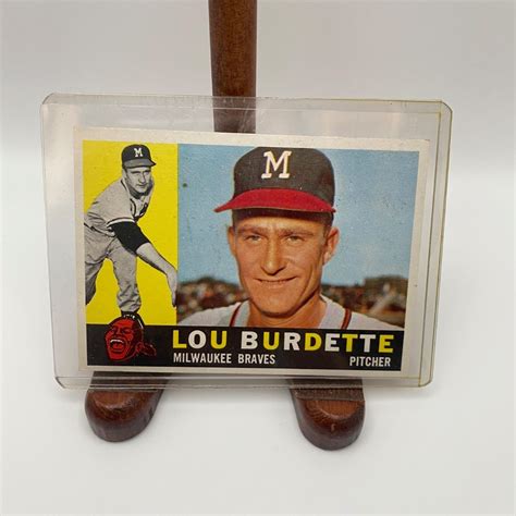 Lou Burdette Milwaukee Braves Pitcher Estatesales Org