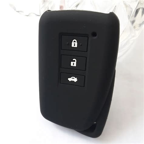 Rubber Silicon Remote Key Fob Case Shell For Lexus IS ES GS NX GX RX LX