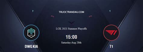 Nhận định kèo Esport LOL DWG KIA vs T1 LCK 2021 Summer Trước Trận Đấu