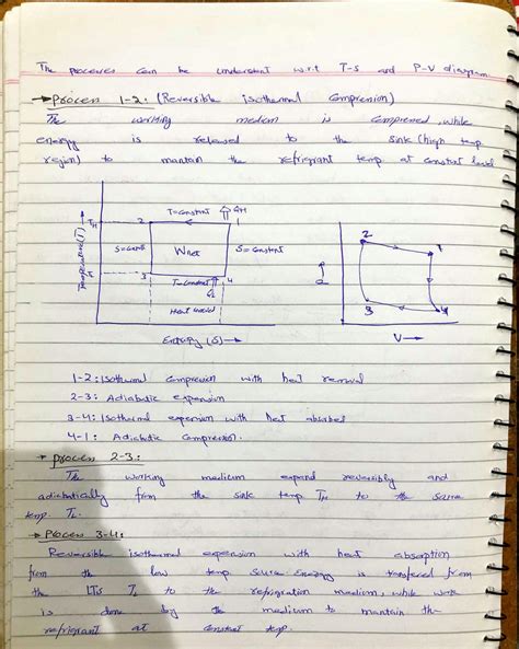 SOLUTION: Carnot refrigeration cycle and its limitations explained ...