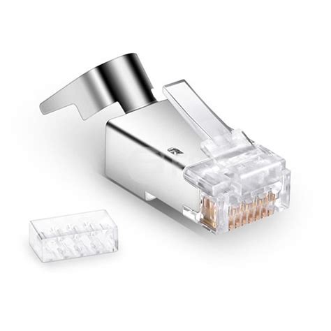 Cat6a Shielded Rj45 Connector Metallic Best Prices And On Time Delivery