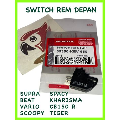 Jual Swith Rem Depan Supra Swit Switch Brake Front Rem Depan Supra