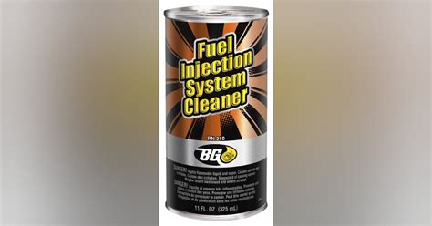 BG Fuel Injection System Cleaner | Fleet Maintenance