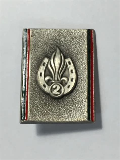 INSIGNE MILITAIRE 2ÈME Régiment Etranger D infanterie G2333 106 5 P8