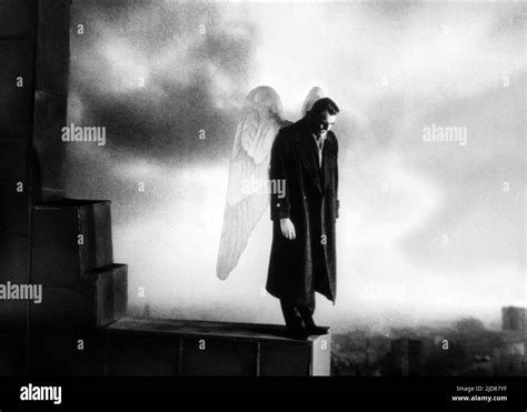 BRUNO GANZ, WINGS OF DESIRE, 1987 Stock Photo - Alamy