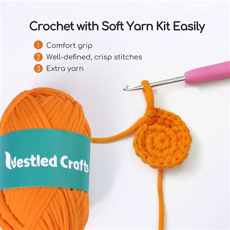 Nestledcrafts Halloween Crochet Kit For Beginners Spookbuds