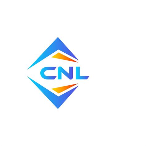 Cnl Abstract Technology Logo Design On White Background Cnl Creative