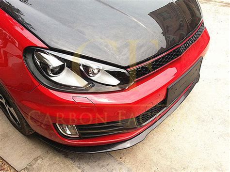 VW Golf MK6 GTI RZ Style Carbon Fibre Front Splitter 08-13 – Carbon Factory