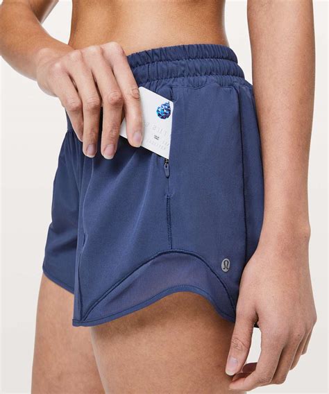Lululemon Hotty Hot Short II Long Gatsby Blue Lulu Fanatics