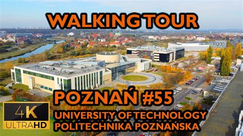 ⁴ᴷ⁶⁰ Poznan Poland Walking Tour 55 University Of Technology